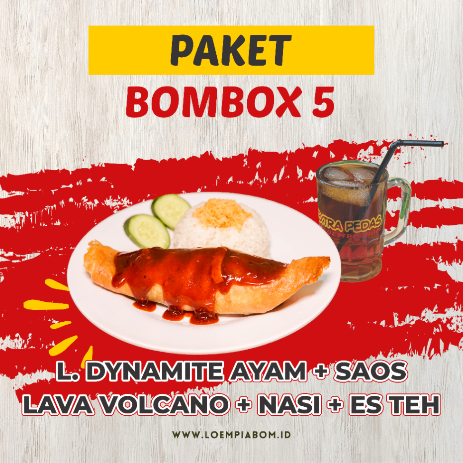 Loempia BOM Extra Pedas Sumampir