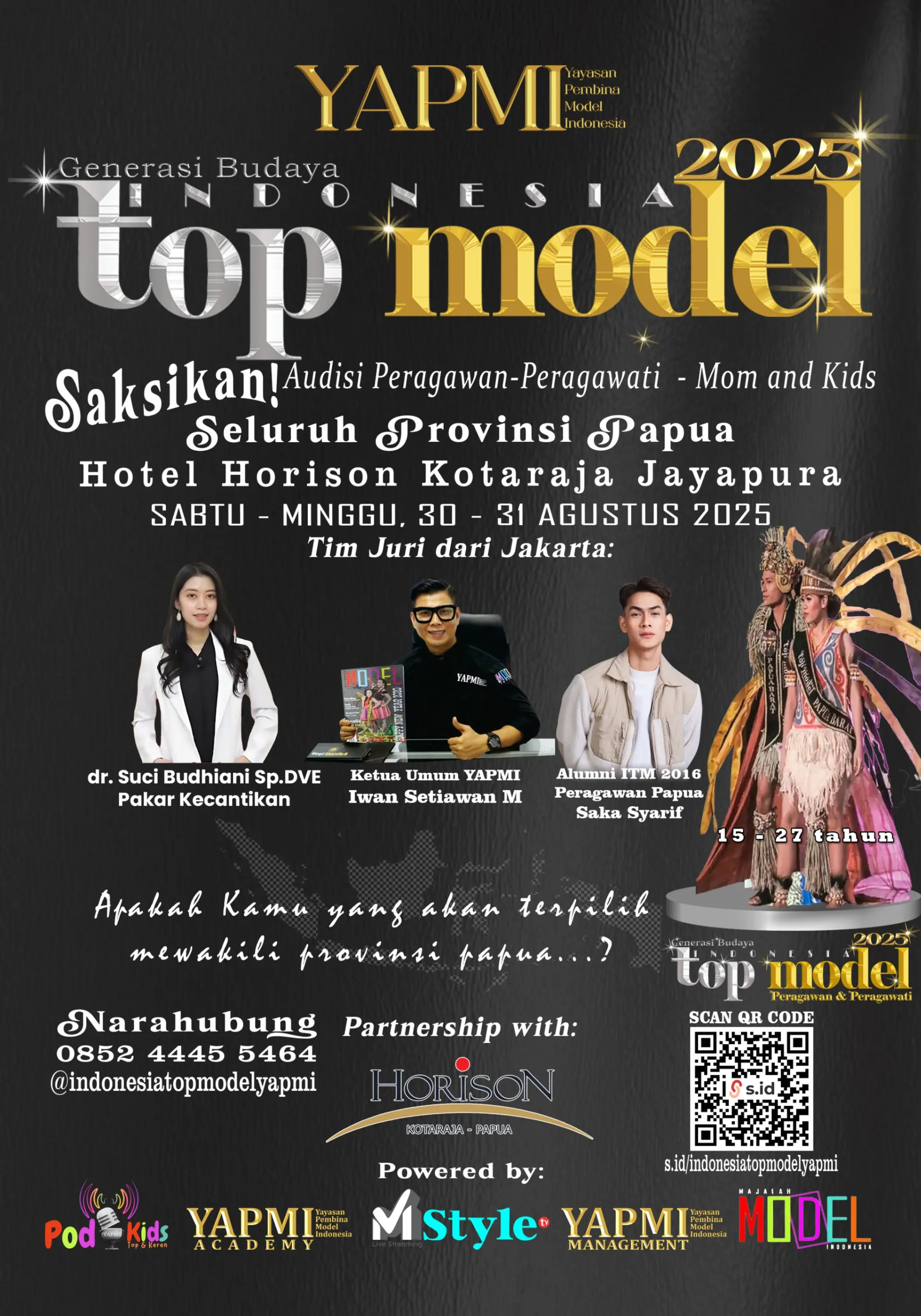 Audisi Indonesia Top Model YAPMI Daerah Papua
