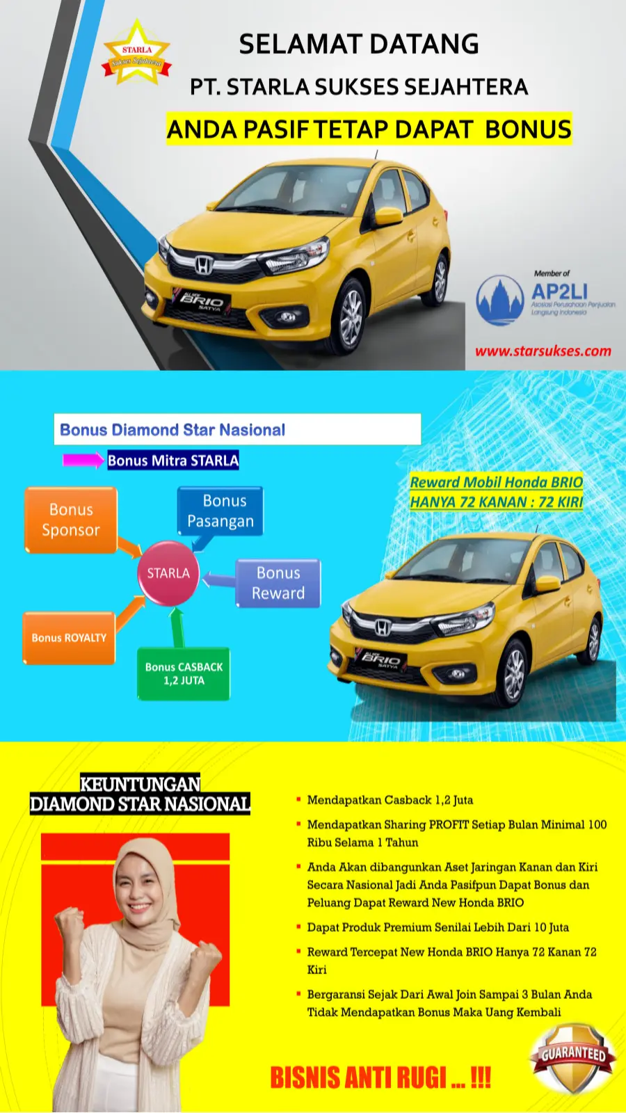 PAKET VIP DIAMOND STAR NASIONAL