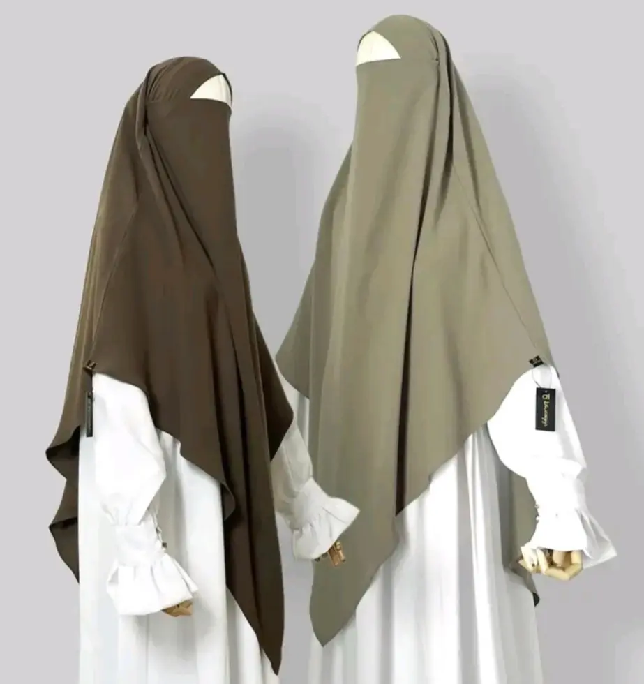 10. Tsurayya - Frenchkhimar Khadijah Bahan Mazen Anti UV