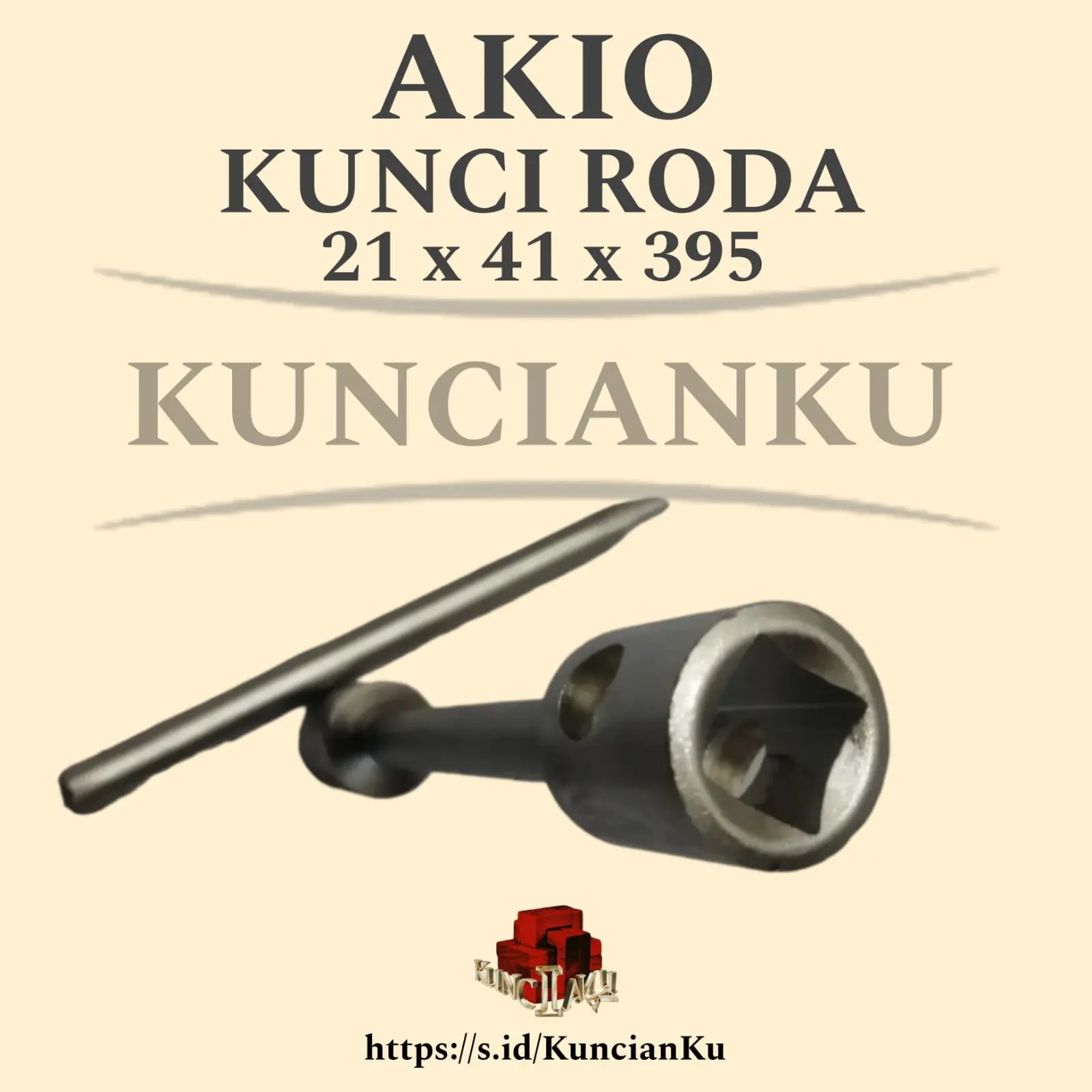 AKIO - KUNCI RODA 21 X 41 X 395