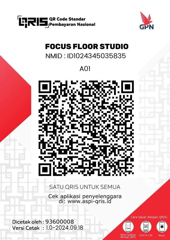 Only accepting payment via QR or bank transfer
