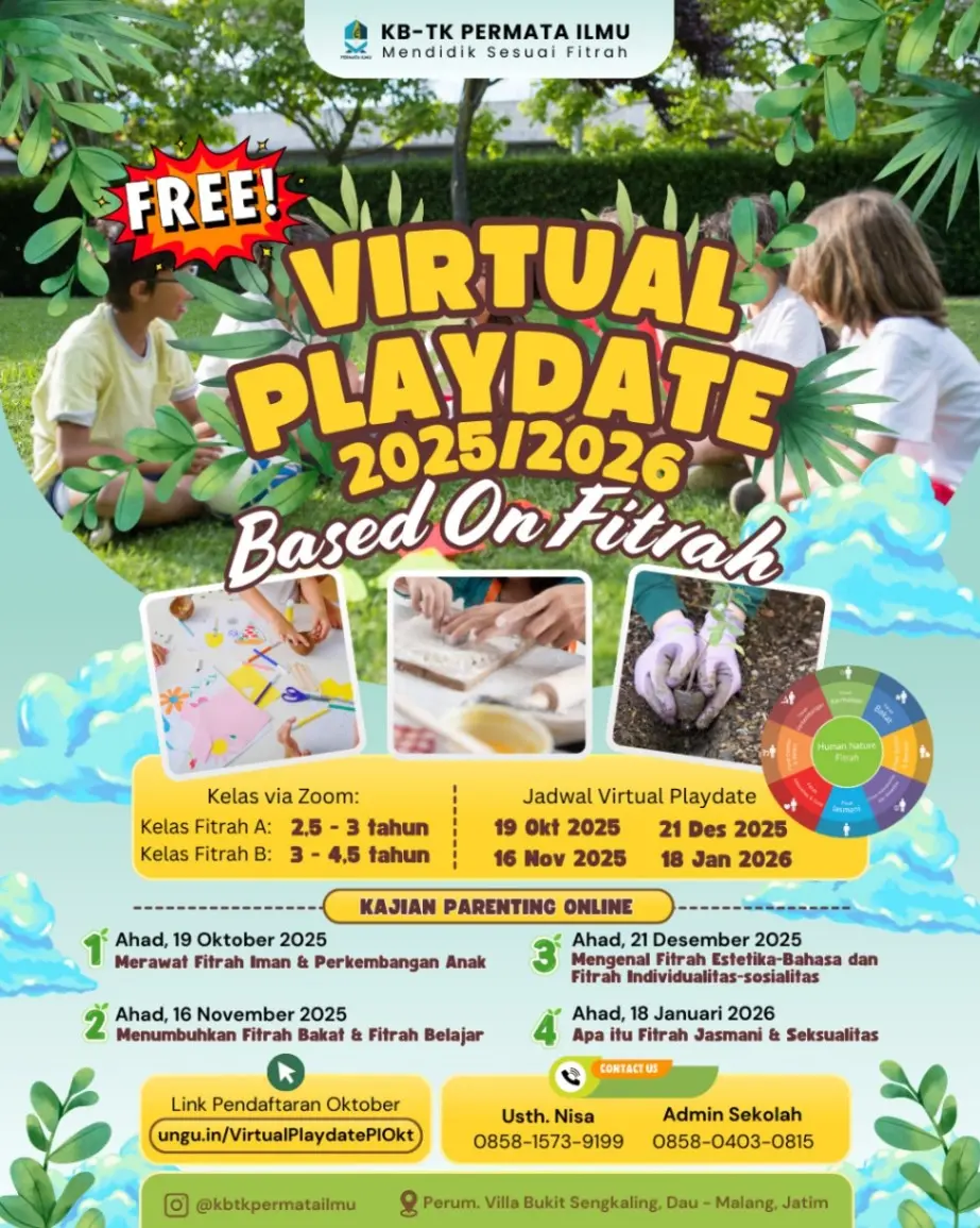 VIRTUAL PLAYDATE 'Based on Fitrah'