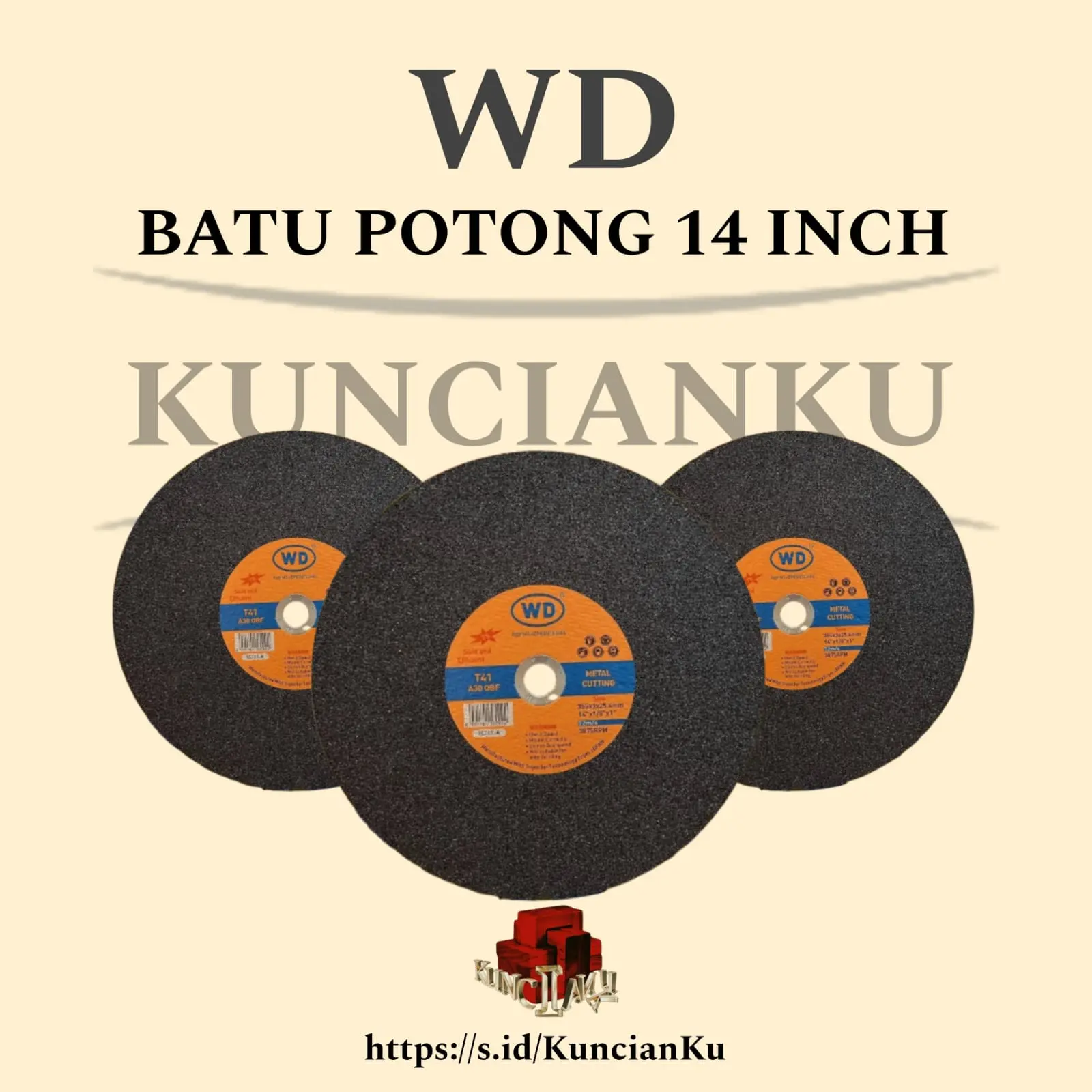 BATU POTONG 14 INCH