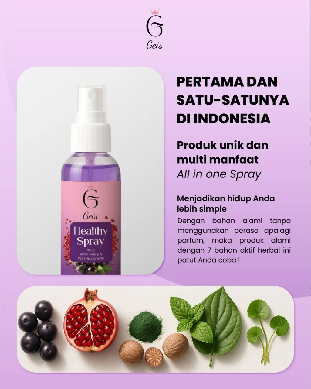 Geis spray bisnis modal 100k