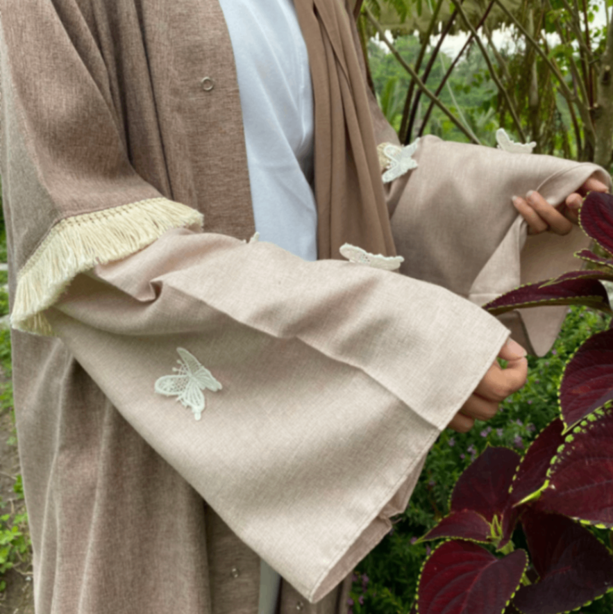 15. Kurnia Alwani- Abaya Najah-abaya semi vintage-2in1