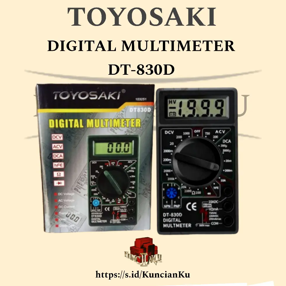 TOYOSAKI - DIGITAL MULTITESTER