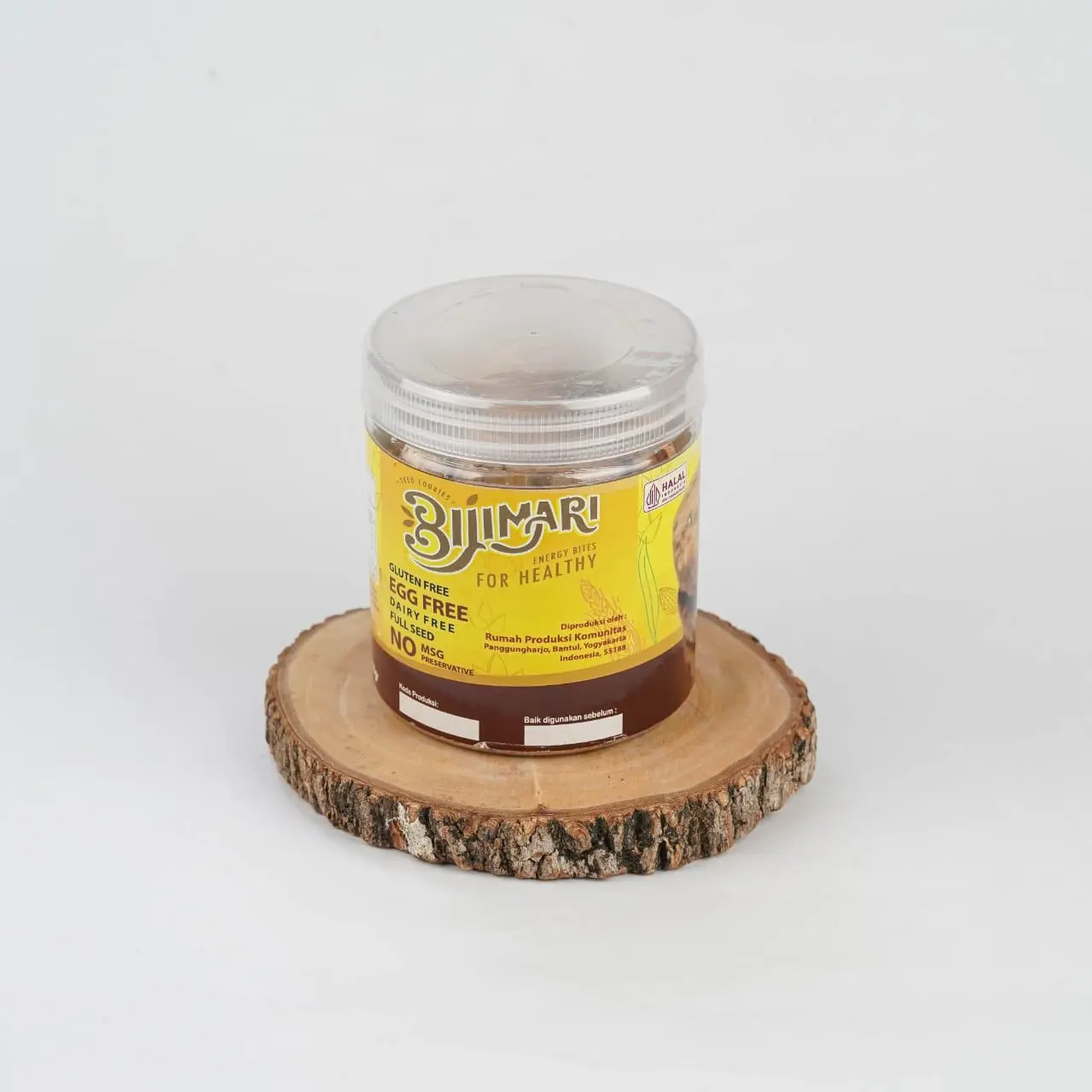 Gluten free,dairy free,egg free,and low sugar memberikan manfaat bagi intoleransi gluten dengan kombinasi biji- bijian. 250g Rp.50.000