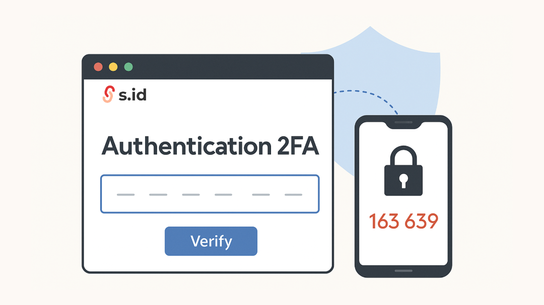Secure your s.id Account with 2FA Authentication
