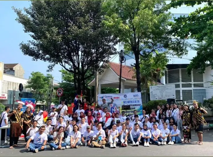Kegiatan Dies Natalis di CFD bersama Universitas Setia Budi