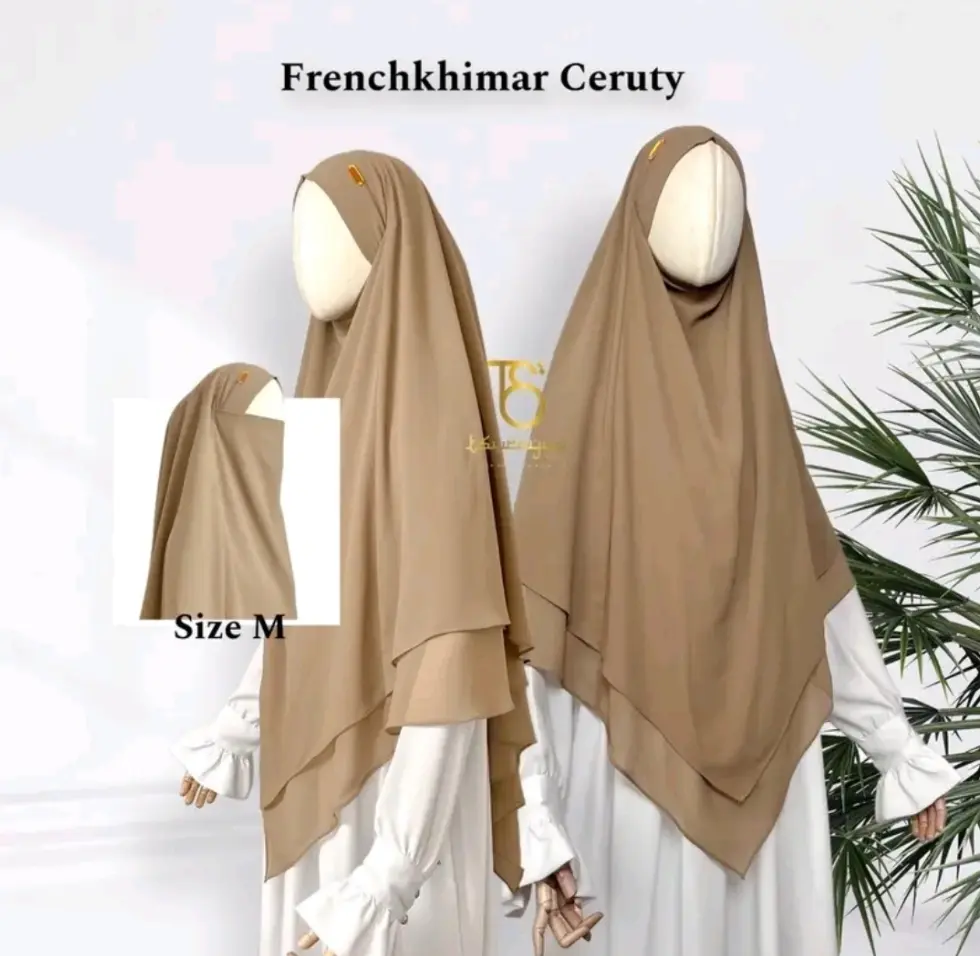 11. Tsurayya -(M) Frenchkhimar ceruty free cadar tali 2 layer