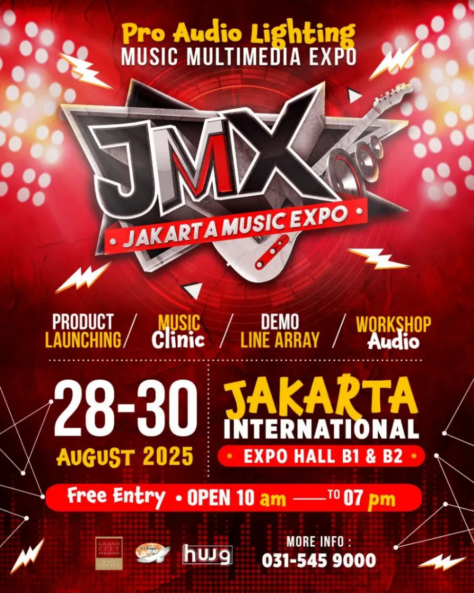 Kunjungi / Visit Booth DBM di Hall B1 Jiexpo Kemayoran, pada event JMX ini. Dapatkan penawaran menarik mengenai Kursus DJ & alat DJ terbaik