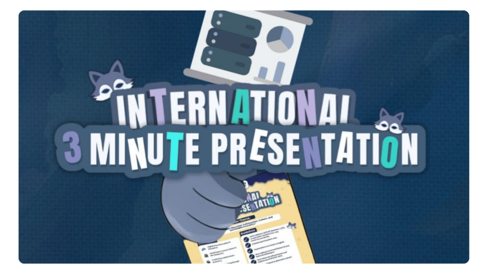 International 3MT Presentation Competition