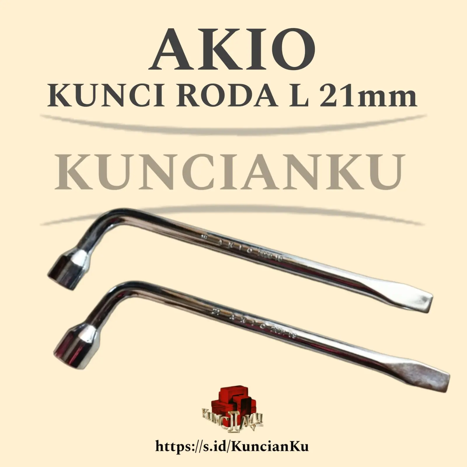 AKIO - KUNCI RODA L 21 MM