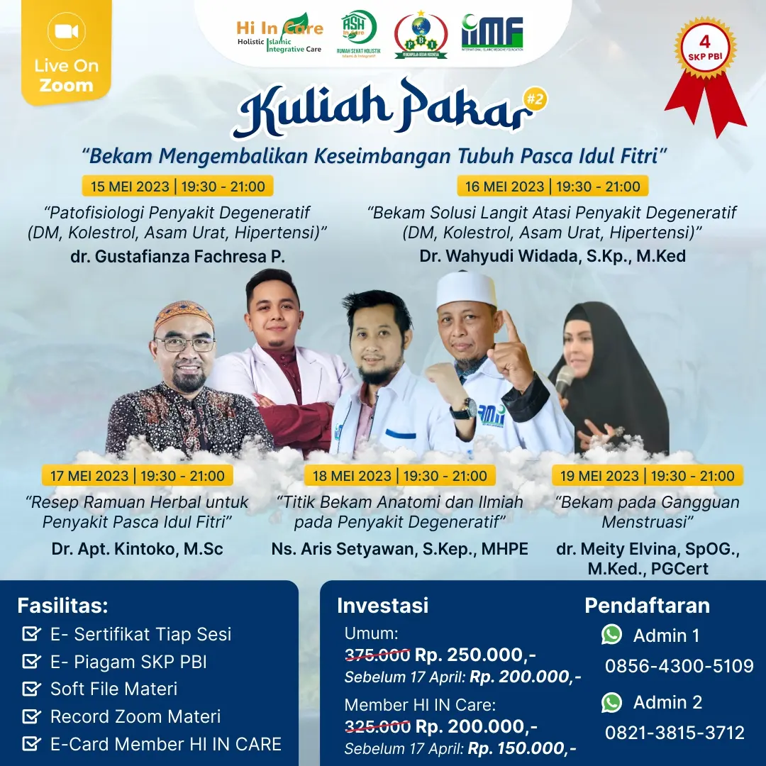 KULIAH PAKAR AT-THIBB NABAWI 📚   "Series: Kesehatan Mental"   Klik Gambar atau Tombol dibawah ini Untuk Mendaftar  😀