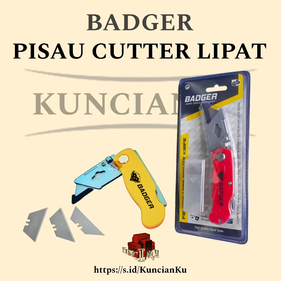 BADGER - PISAU CUTTER LIPAT
