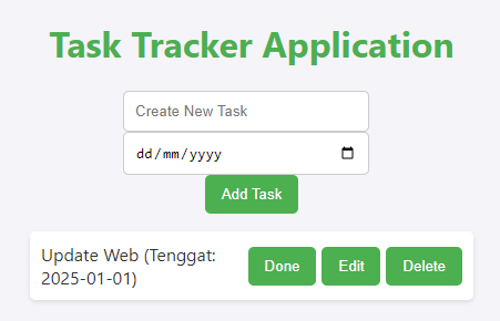 Daily Task Tracker