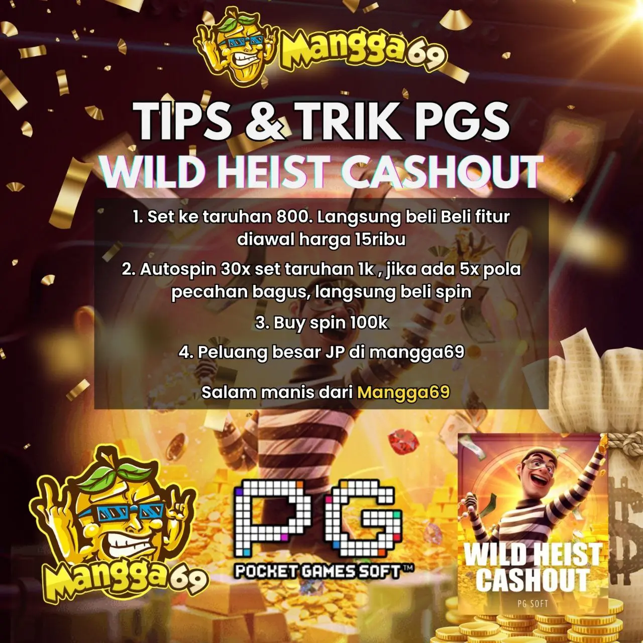 TIPS AND TRIK CARA BERMAIN GAME DI SITUS MANGGA69