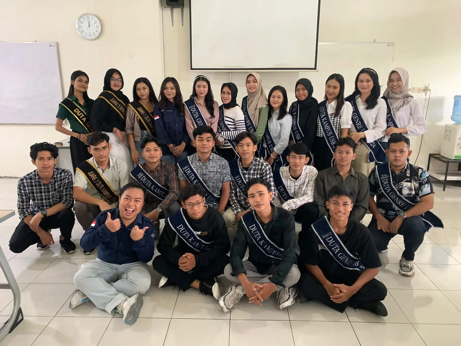 Pelatihan sosialisasi Duta Universitas Setia Budi